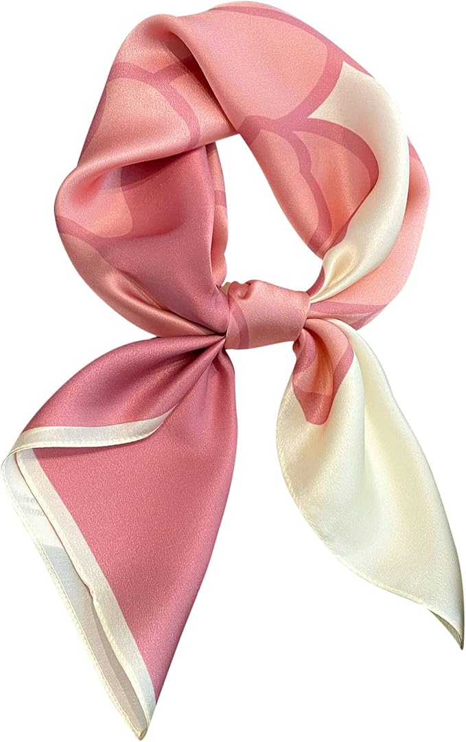 100% Pure Mulberry Silk Scarfs 26"x26" Square Scarf Women Neckerchief Headscarf hair scarf bandana Gift Packed