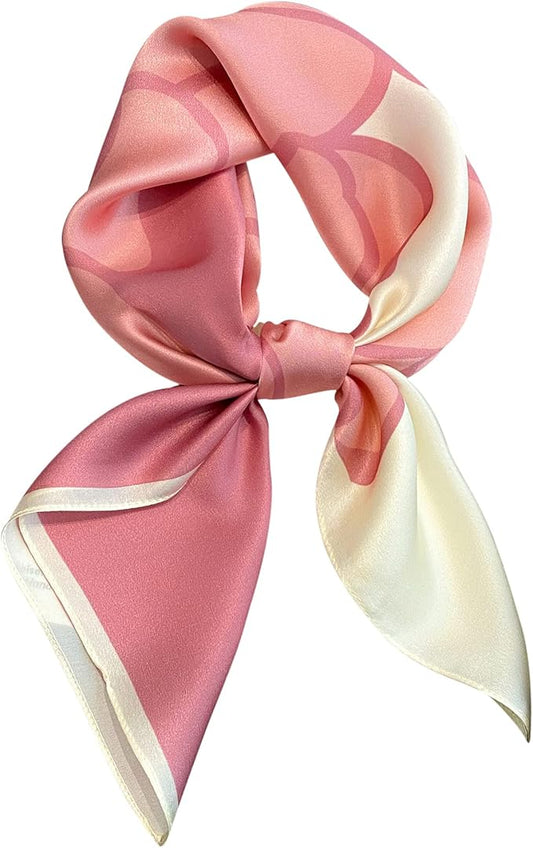 100% Pure Mulberry Silk Scarfs 26"x26" Square Scarf Women Neckerchief Headscarf hair scarf bandana Gift Packed