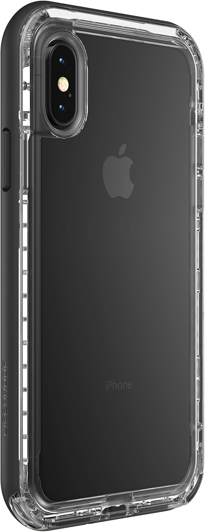 LifeProof Next Series Case for iPhone Xs & iPhone X - Non-Retail Packaging - Black Crystal
