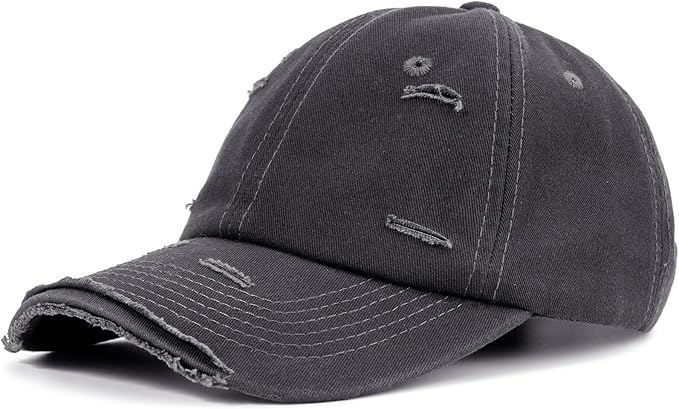 Century Star Baseball Caps for Men Womens Baseball Hat Distressed Cotton Dad Hat Summer Adjustable Golf Runing Hat