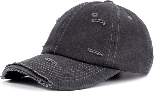 Century Star Baseball Caps for Men Womens Baseball Hat Distressed Cotton Dad Hat Summer Adjustable Golf Runing Hat