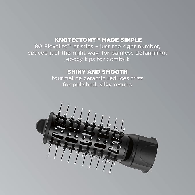 INFINITIPRO BY CONAIR The Knot Dr. Extra Small Oval Brush for Loose Curls on Short to Medium Hair, Compatible with The Knot Dr. Dryer Brushes