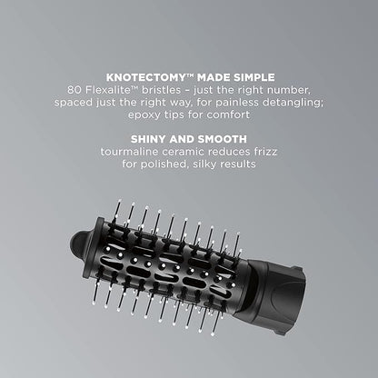 INFINITIPRO BY CONAIR The Knot Dr. Extra Small Oval Brush for Loose Curls on Short to Medium Hair, Compatible with The Knot Dr. Dryer Brushes