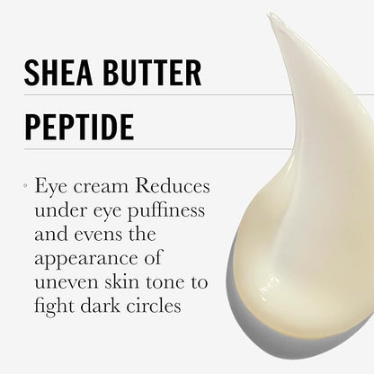 Olay Eyes Shea Butter+Peptide 24 Rich Eye Cream, Fragrance Free, 0.5 oz. (Pack of 2)
