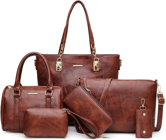 2E-youth Designer Purses and Handbags for Women Satchel Shoulder Bag Tote Top Handle Bag