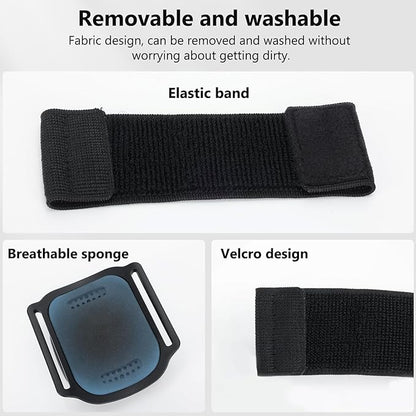 VRIG 360 Rotatable Magnetic Wristband Phone Holde, Armband Cell Phone Holder, Magnetic Phone Holder, Compatible with magsafe iPhone 16 15 14 13 12 Pro Max Plus Mini
