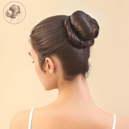 20PCS Spiral Hair Pins, Spin Pins Spiral Bobby Pins for Girls, Women and Kids, Non-Scratch Round Clip & Bun Twist, Stylish Bun Bobby Pins, Premium Spin Pins for Hair, Brown
