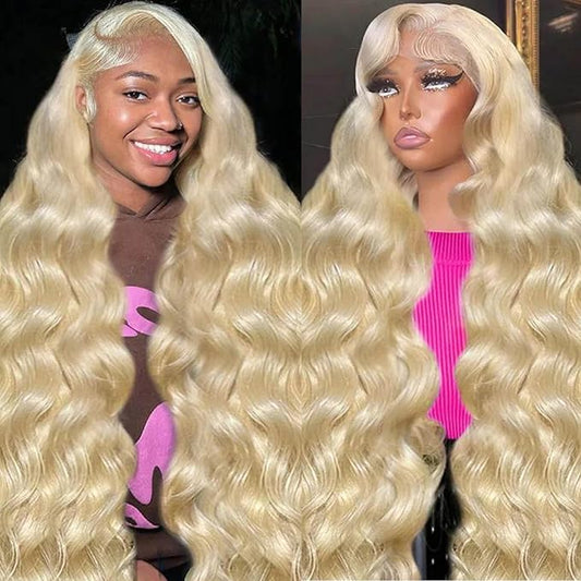 613 13x6 Lace Front Wig Human Hair 613 HD Lace Front Wigs Human Hair 200 Density Blonde Wig Human Hair 613 Body Wave Lace Front Wigs Human Hair 13x6 Pre Plucked Wigs Human Hair 28 inch