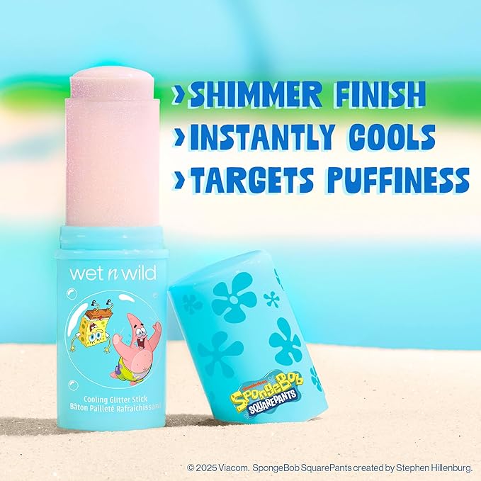 wet n wild Spongebob Cooling Glitter Stick - Chill Factor