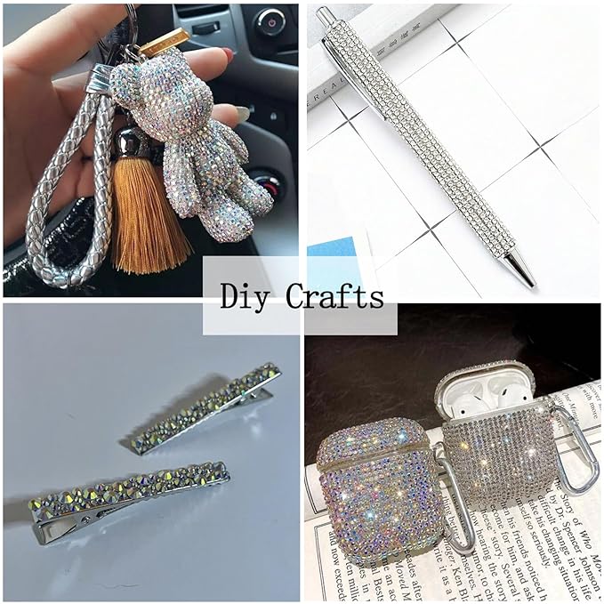 4 Boxes Nail Rhinestones Flatback Rhinestones Nail Charms Multi Shaped Crystals Nails Gems and Rhinestone Jewels Supplies Luxurious Accessories for Women Nails Decorations