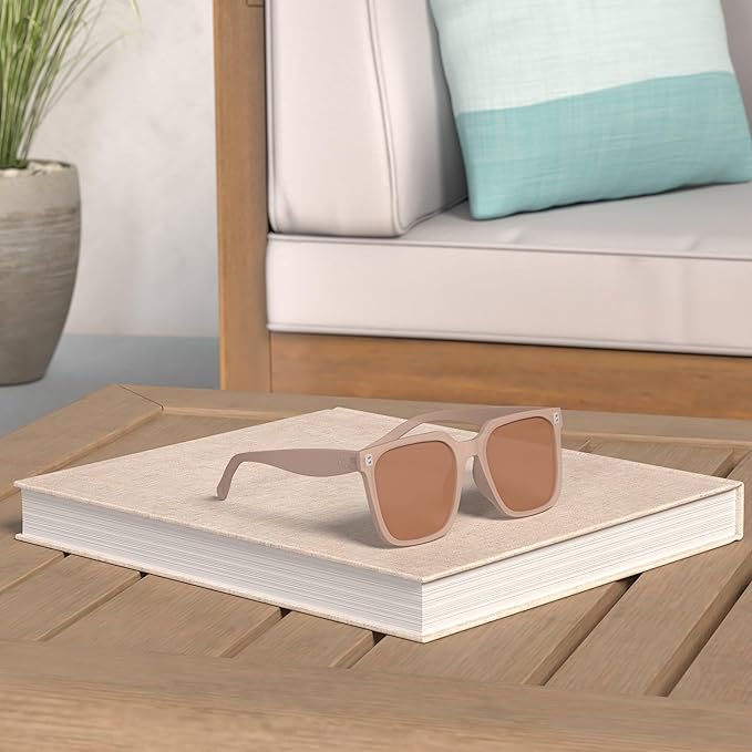 mosanana Oversized Square Sunglasses for Women Simple Trendy Style MS51917