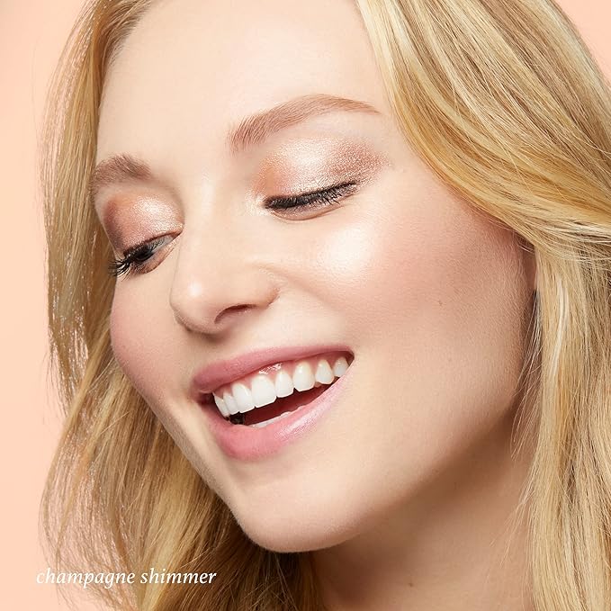 Julep Eyeshadow 101 Cream-to-Powder Waterproof Shadow Stick – Champagne Shimmer – Long-Lasting, Crease-Proof, Medium Golden-Beige Shimmer Cream Eyeshadow with Built-in Smudger