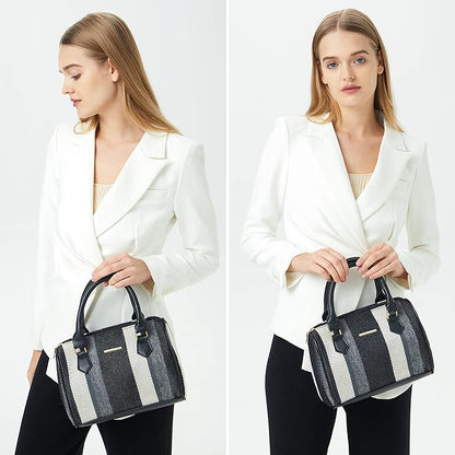 2E-youth Designer Purses and Handbags for Women Satchel Shoulder Bag Tote Top Handle Bag