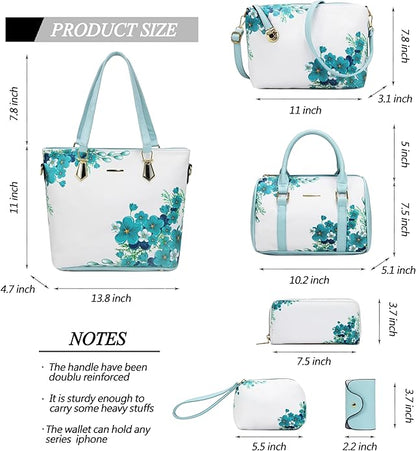 2E-youth Designer Purses and Handbags for Women Satchel Shoulder Bag Tote Top Handle Bag