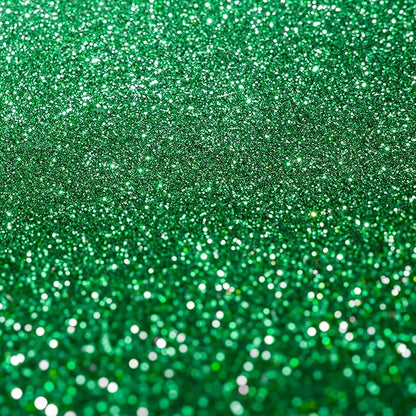 Hemway Premium Ultra Sparkle Glitter Multi Purpose Metallic Flake for Nail Art, Cosmetic Graded, Makeup, Festival, Party, Hair, Body and Eyes 100g / 3.5oz - Emerald Green