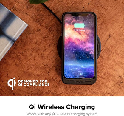 Mophie Juice Pack Air -Wireless Charging - Protective Battery Pack Case for Apple iPhone Xs/X - Graphite