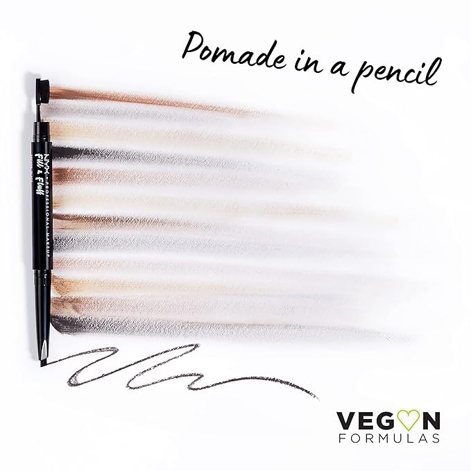 NYX PROFESSIONAL MAKEUP Fill & Fluff Eyebrow Pomade Pencil, Clear