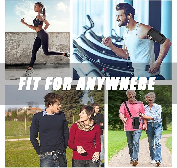 Phone Holder for Running Armband,Cell Phone Purse Small Crossbody Bags for Women Men Kids,iPhone 15 14 13 12 11 Pro Max Xs Xr X 8 7 6 Plus SE Mini Galaxy Ultra Plus S24 Note Pouch Arm Bands