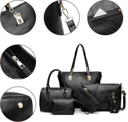 2E-youth Designer Purses and Handbags for Women Satchel Shoulder Bag Tote Top Handle Bag