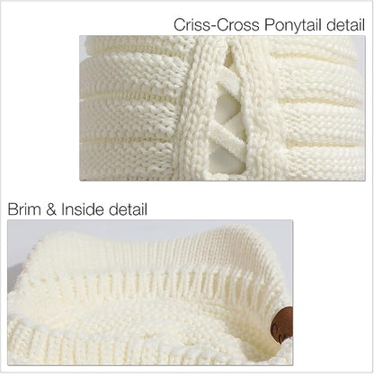 C.C Hatsandscarf Exclusives Women's Ribbed Knit Hat with Brim (YJ-131)(YJ-2023)