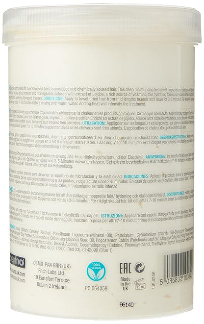 Osmo Intensive Deep Repair Hair Mask for Restoring Moisture and Conditioning Hair and Creating Beautiful Healthy, Naturally Glossy Hair. Size 1200ml.…