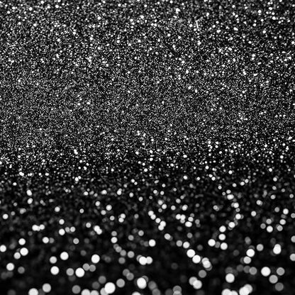 Hemway Premium Ultra Sparkle Glitter Multi Purpose Metallic Flake for Nail Art, Cosmetic Graded, Makeup, Festival, Party, Hair, Body and Eyes 100g / 3.5oz - Black
