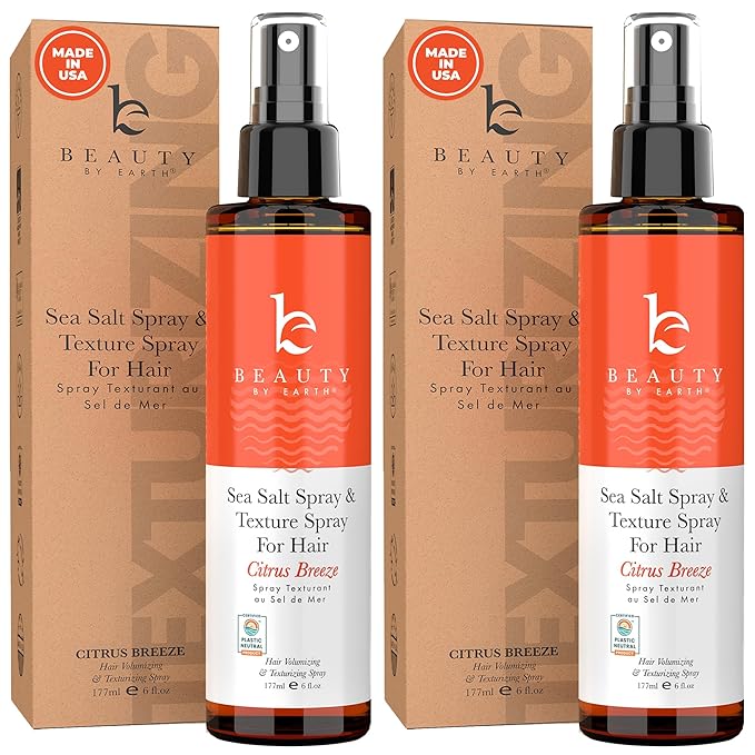 Sea Salt Spray for Hair - Texture Hair Spray for Men & Women, Seasalt Water for Beach Waves
