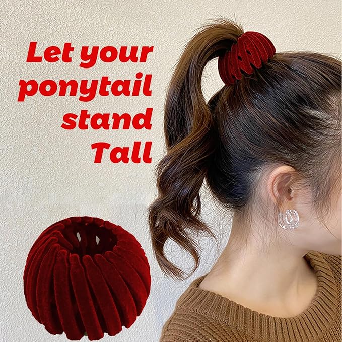 Sizobi Bird Nest Magic Hair Clip, Hair Accessories for Women,Hair Ties Bun Maker Scrunchies for Thick Thin Hair,Hair Clips for Women,Ponytail Holders