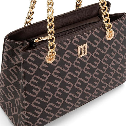 Montana West MEDIUM Tote Bag for Women Quilted Chain Handbags Shoulder Purse