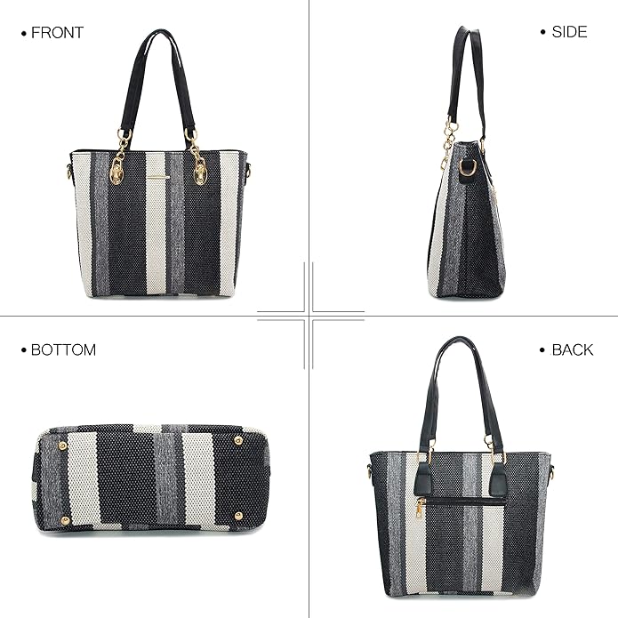 2E-youth Designer Purses and Handbags for Women Satchel Shoulder Bag Tote Top Handle Bag