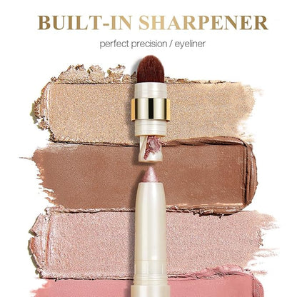 Multi-Purpose Makeup Stick, Cream Shimmer, Eyeshadow Highlighter Makeup Eye Brightener Pencil Sticks Cosmetics #S1S3