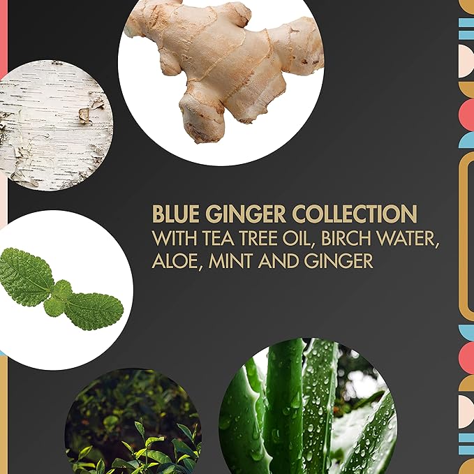 My Black is Beautiful Invigorating Scalp Scrub Treatment for Dry Scalp and Damaged Hair, Blue Ginger and Mint, 4.2 fl oz