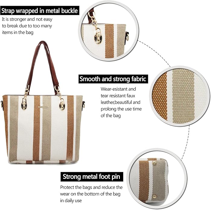 2E-youth Designer Purses and Handbags for Women Satchel Shoulder Bag Tote Top Handle Bag