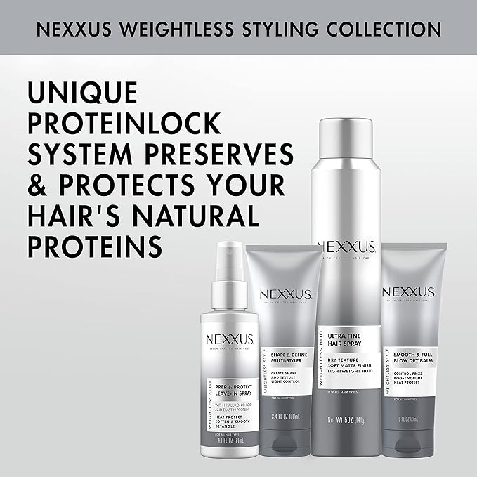 Nexxus Shape and Define Multi-Styler For a Light Hold Weightless Styling Cream Shape, Define and Texture Hair Styling Cream 3.4 oz