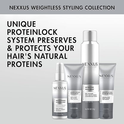 Nexxus Shape and Define Multi-Styler For a Light Hold Weightless Styling Cream Shape, Define and Texture Hair Styling Cream 3.4 oz