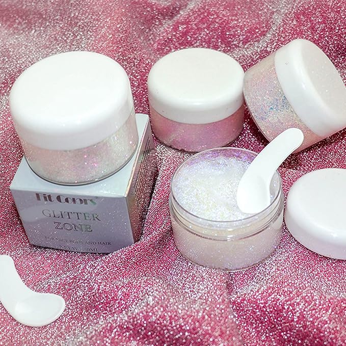 Light Purple Face Glitter Gel,Mermaid Body Glitter Gel,Singer Concerts Music Festival Rave Accessories,Self-Adhesive Sequins Glitter Body Hair Makeup,Sparkling Chunky for Women(Yellow) 50ML