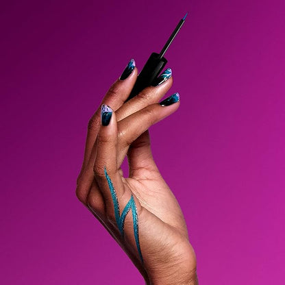 NYX PROFESSIONAL MAKEUP Epic Wear Metallic Liquid Liner, Long-Lasting Waterproof Eyeliner - Teal Metal