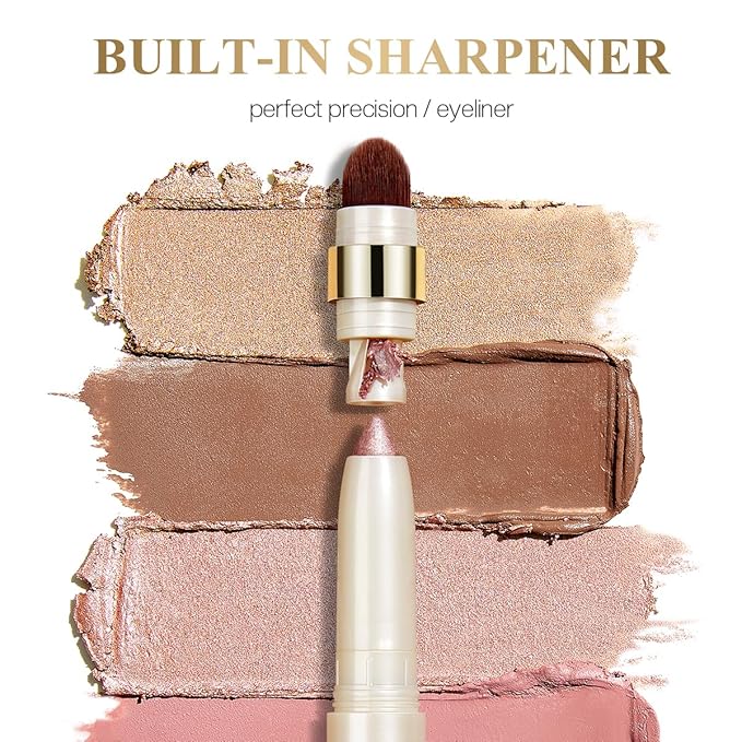 Multi-Purpose Makeup Stick, Cream Shimmer Matte, Eyeshadow Pencil Sticks Cosmetics #S5M6
