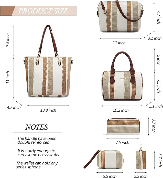 2E-youth Designer Purses and Handbags for Women Satchel Shoulder Bag Tote Top Handle Bag