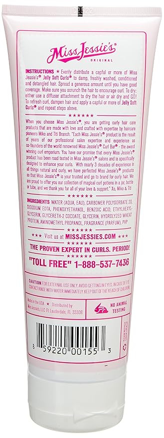 Miss Jessie's Jelly Soft Curl Unisex Gel 8.5 oz (Pack of 2)