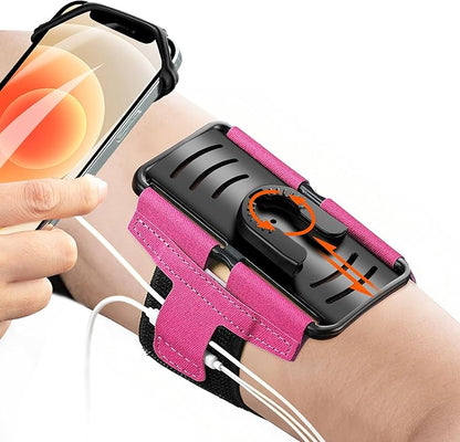 Phone Arm Bands for Runnings : Detachable & 360° Rotatable Water Resistant Armand for Samsung Galaxy S23 S22 S21 S20 Ultra Edge Note FE A50 A60 A70 for Workout Exercise Sports Jogging Gym