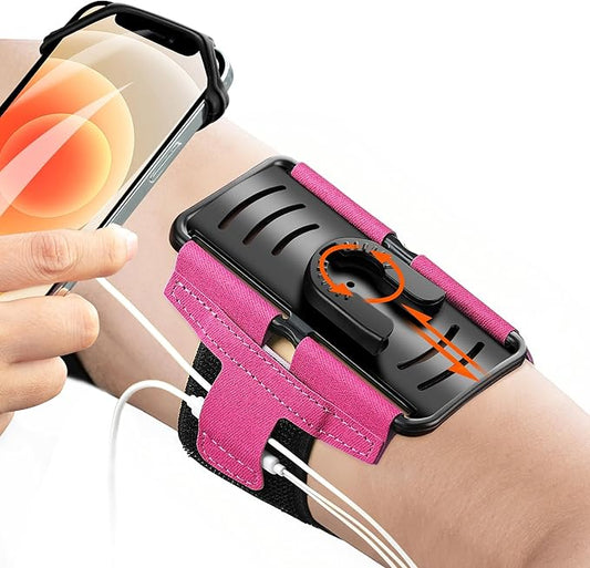 Phone Arm Bands for Runnings : Detachable & 360° Rotatable Water Resistant Armand for Samsung Galaxy S23 S22 S21 S20 Ultra Edge Note FE A50 A60 A70 for Workout Exercise Sports Jogging Gym