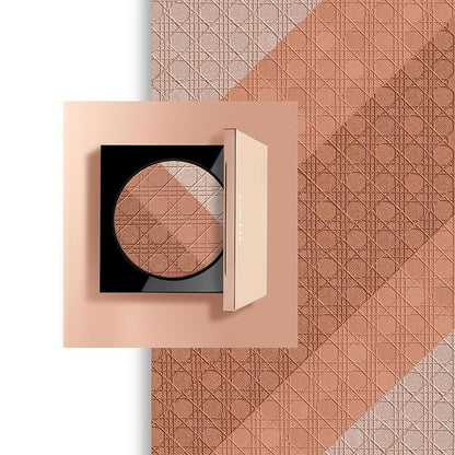 GA-DE Glow FX Natural Face Palette - Blush for Cheeks, Bronzer Powder, and Highlighter Makeup - Enriched with Jojoba Oil - 135 Cool and Cozy - 0.42 oz