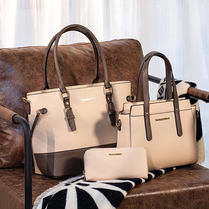 Montana West 3PCS Purses for Women Tote Bag and Wallet Set Shoulder Satchel Handbags
