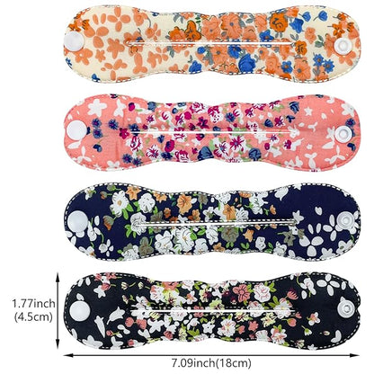 10 Pcs Hair Bun Maker French Magic Twist Donut Hair Bun Snap Roll Sponge Bun Donut Lazy Hair Curler Tool Polka Dot Flower Flexible Chignon Donut Quick Twister Hair Styling Accessories for Women Girls