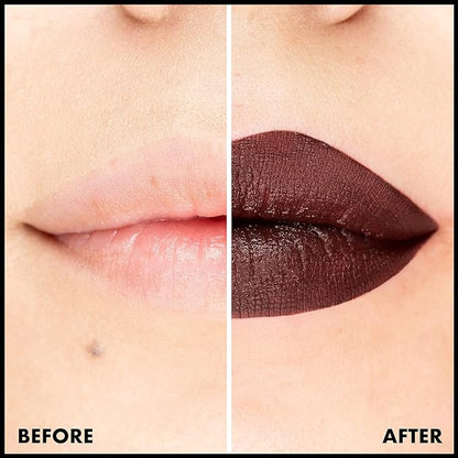 NYX PROFESSIONAL MAKEUP Lip Lingerie XXL Matte Liquid Lipstick - Deep Mesh (Deep Chocolate Brown)