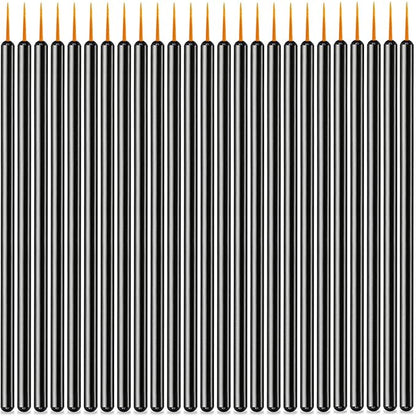 100 Pack Disposable Eyeliner Brush, JASSINS Eye liner Applicator Cosmetic Eye Wands Makeup Tool