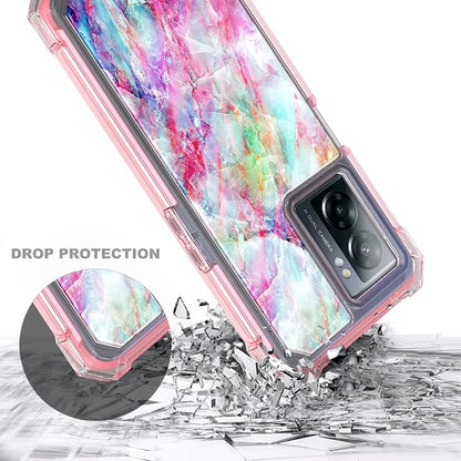 NZND Compatible with OnePlus Nord N300 5G Case with [Built-in Screen Protector], Full-Body Protective Shockproof Rugged Bumper Cover, Impact Resist Phone Case (Fantasy)