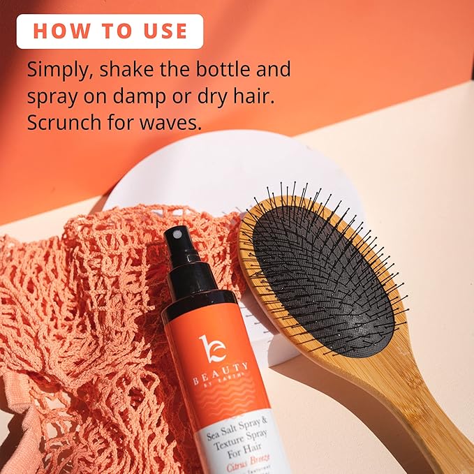 Sea Salt Spray for Hair - Texture Hair Spray for Men & Women, Seasalt Water for Beach Waves