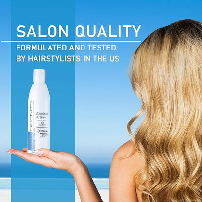 Nonscents Original Formula Natural Conditioner for Dry Hair, Cleansing for Women & Men, Cruelty-Free & Sulfate-Free Unscented, Made in USA